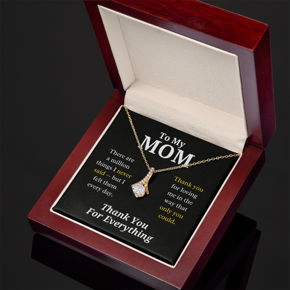 To My Mom - Necklace Gift