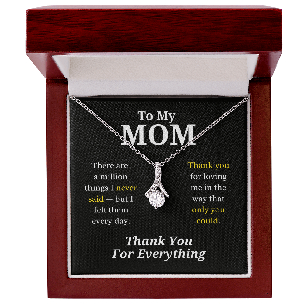 To My Mom - Necklace Gift