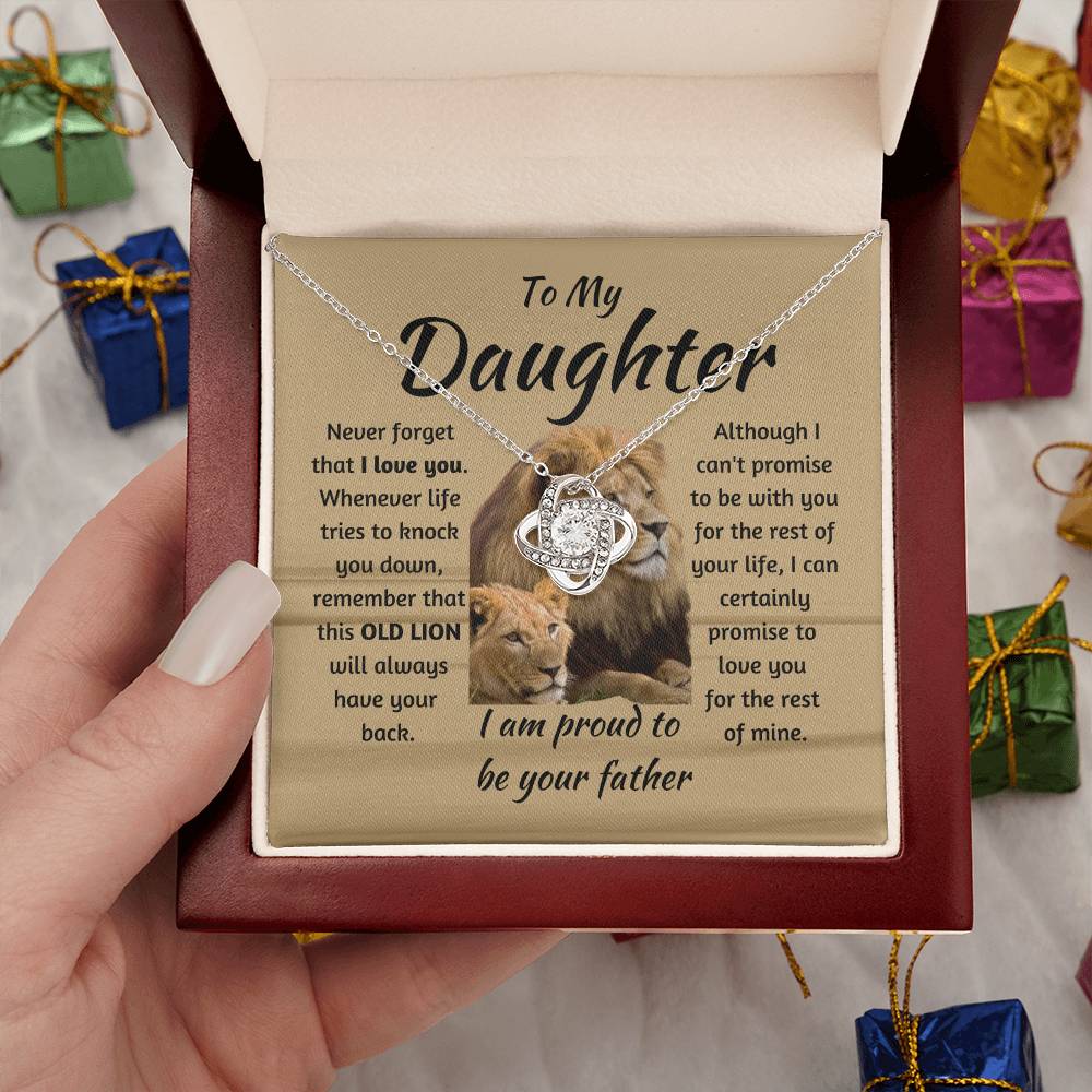 Father To Daughter - Necklace Gift