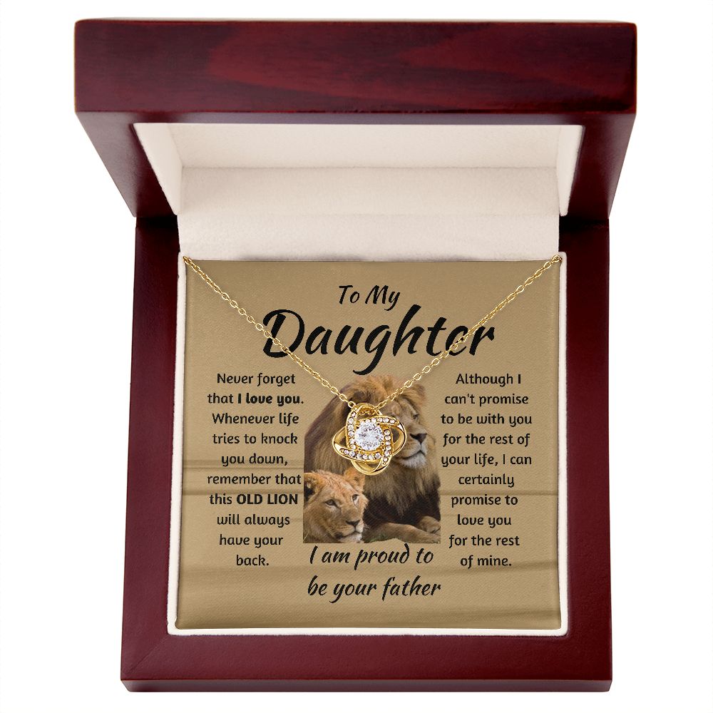Father To Daughter - Necklace Gift